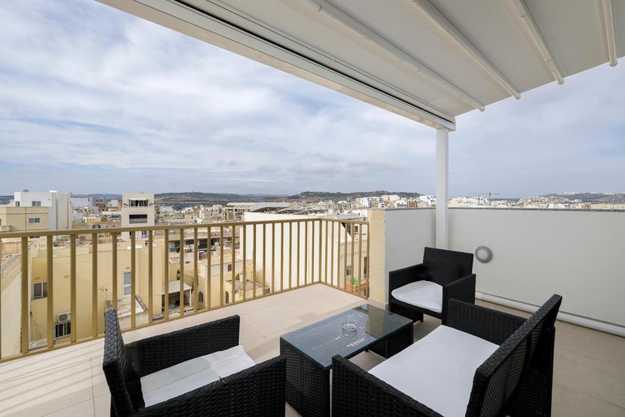 Hilltop Apartments - Stylish Comfort Living Close To The Sea, Bugibba St. Paul's Bay Ngoại thất bức ảnh